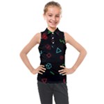 Amoled Kids  Sleeveless Polo T-Shirt