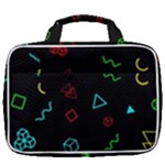 Amoled Travel Toiletry Bag With Hanging Hook