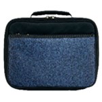 Blue Denim Fabric Lunch Bag