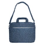 Blue Denim Fabric MacBook Pro 15  Shoulder Laptop Bag