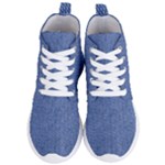 Blue Denim Women s Lightweight High Top Sneakers