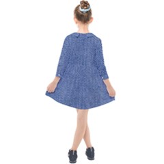 Kids  Quarter Sleeve Shirt Dress 