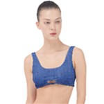 Blue Denim The Little Details Bikini Top