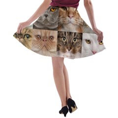 A-line Skater Skirt 