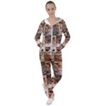 Breeds Of Cats Collage Women s Tracksuit