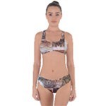 Breeds Of Cats Collage Criss Cross Bikini Set