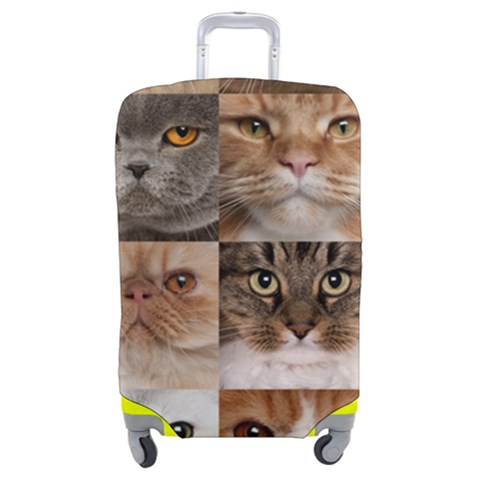 Breeds Of Cats Collage Luggage Cover (Medium) from ArtsNow.com