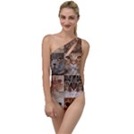 Breeds Of Cats Collage To One Side Swimsuit