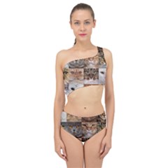 Spliced Up Two Piece Swimsuit 