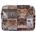 Breeds Of Cats Collage Make Up Pouch (Large)