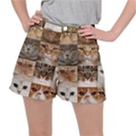 Breeds Of Cats Collage Women s Ripstop Shorts