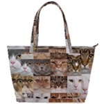 Breeds Of Cats Collage Back Pocket Shoulder Bag 