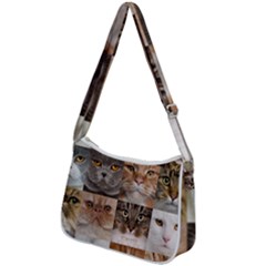 Zip Up Shoulder Bag 