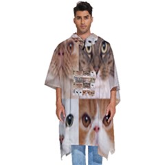 Men s Hooded Rain Ponchos 