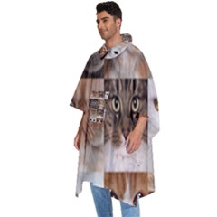 Men s Hooded Rain Ponchos 