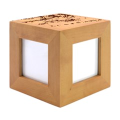 Wood Photo Frame Cube 