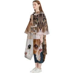 Women s Hooded Rain Ponchos 