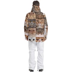 Men s Multi Pockets Zip Ski and Snowboard Waterproof Breathable Jacket 