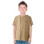 Brown Cardboard Texture Macro, Cardboard, Cardboard Kids  Cotton T-Shirt