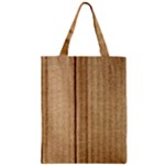 Brown Cardboard Texture Macro, Cardboard, Cardboard Zipper Classic Tote Bag