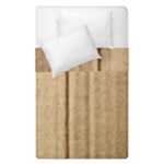 Brown Cardboard Texture Macro, Cardboard, Cardboard Duvet Cover Double Side (Single Size)