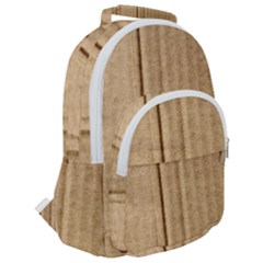 Rounded Multi Pocket Backpack 