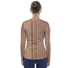 V-Neck Long Sleeve Top 