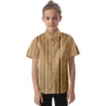 Brown Cardboard Texture Macro, Cardboard, Cardboard Kids  Short Sleeve Shirt