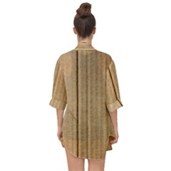 Open Front Chiffon Kimono 