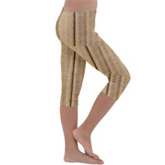 Kids  Lightweight Velour Capri Leggings  