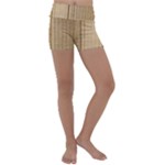 Brown Cardboard Texture Macro, Cardboard, Cardboard Kids  Lightweight Velour Yoga Shorts