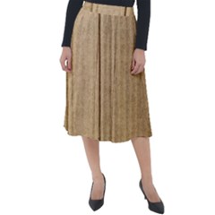 Classic Velour Midi Skirt  