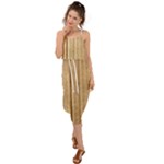 Brown Cardboard Texture Macro, Cardboard, Cardboard Waist Tie Cover Up Chiffon Dress