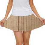 Brown Cardboard Texture Macro, Cardboard, Cardboard Women s Skort