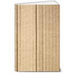 Brown Cardboard Texture Macro, Cardboard, Cardboard 8  x 10  Hardcover Notebook