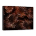 Brown Wool Texture Canvas 16  x 12  (Stretched)