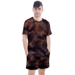 Men s Mesh T-Shirt and Shorts Set 