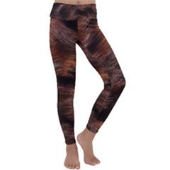 Kids  Lightweight Velour Classic Yoga Leggings 