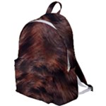 Brown Wool Texture The Plain Backpack