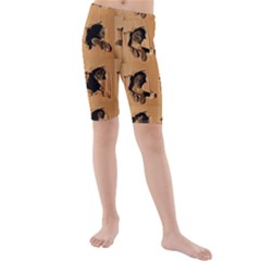 Kids  Mid Length Swim Shorts 