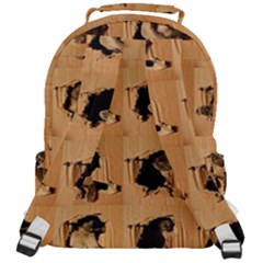 Rounded Multi Pocket Backpack 