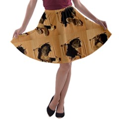 A-line Skater Skirt 