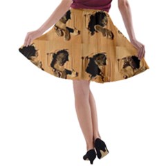 A-line Skater Skirt 