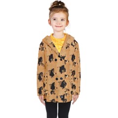 Kids  Double Breasted Button Coat 