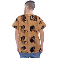 Men s V-Neck Scrub Top 