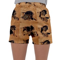 Women s Satin Sleepwear Shorts 