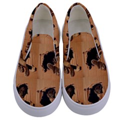 Kids  Canvas Slip Ons 