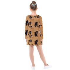 Kids  Long Sleeve Dress 