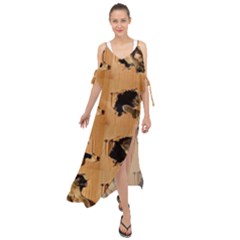 Maxi Chiffon Cover Up Dress 