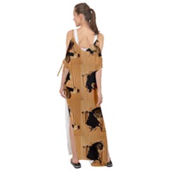 Maxi Chiffon Cover Up Dress 